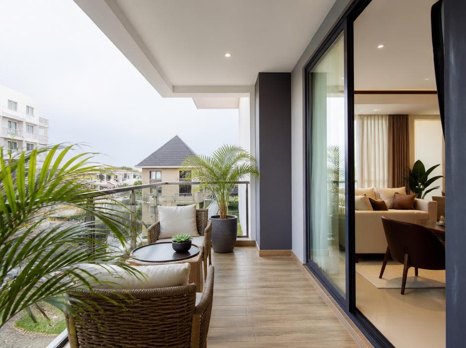 Sunny 2-bedroom terrace in Lekki Phase 1 in Lekki, Lagos